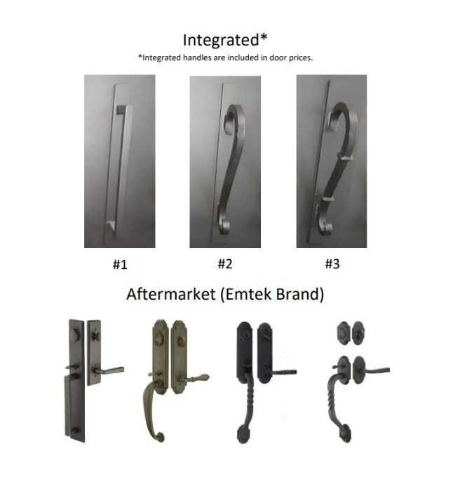 handle options