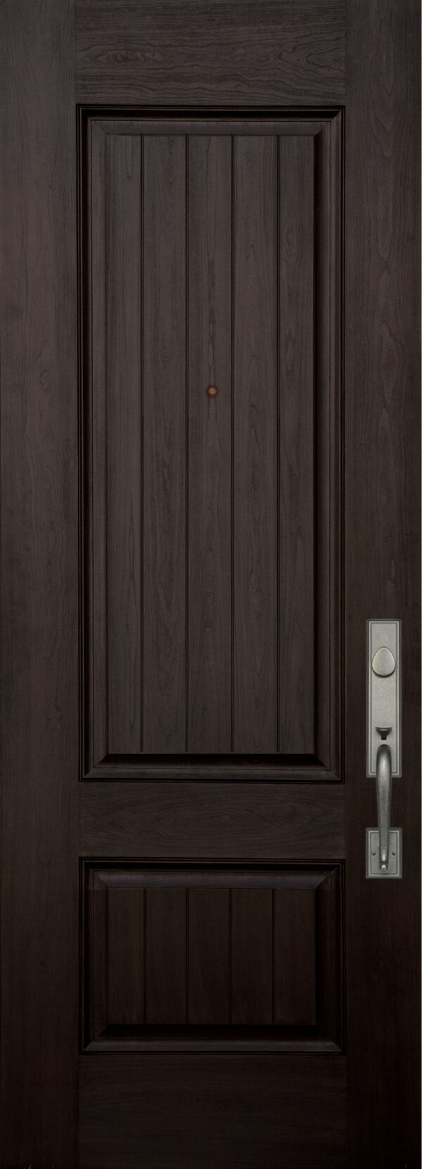 2 panel square v groove   80 fiberglass door min