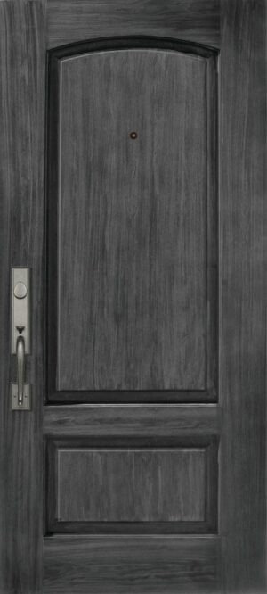 2 Panel Camber Smooth - 6’8” Fiberglass Door