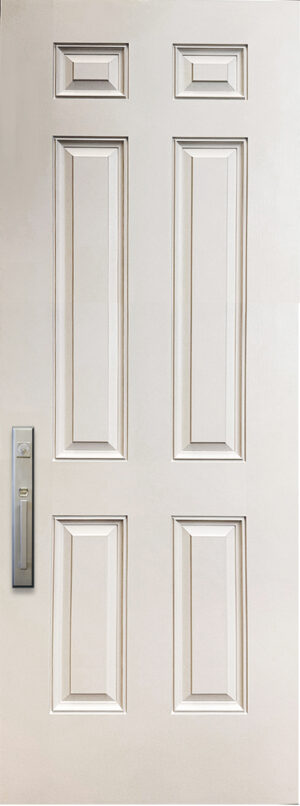 6 Panel - 8’0” Fiberglass Door