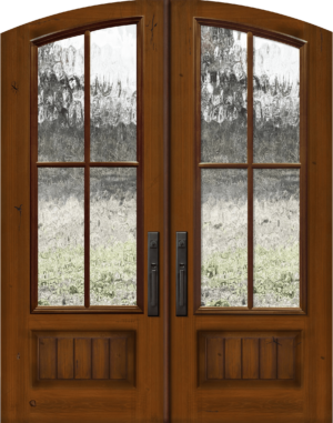 Arch Top Double 4 Lite SDL - 8'0” Fiberglass Door