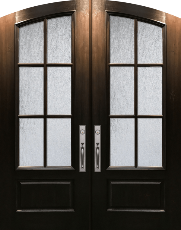 arch top double 6 lite sdl   80 fiberglass door min
