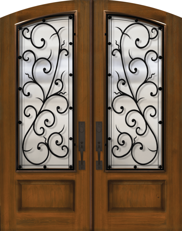 arch top double bellagiotm   80 fiberglass door min