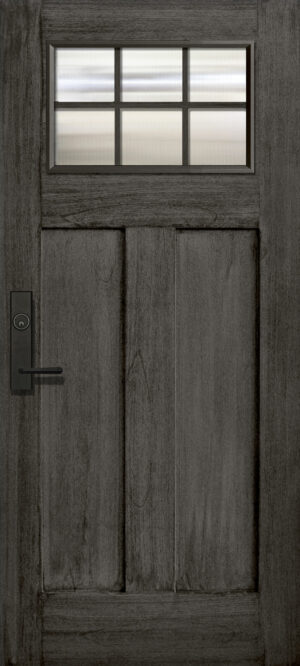 Craftsman 6 Lite SDL - 6'8” Fiberglass Door