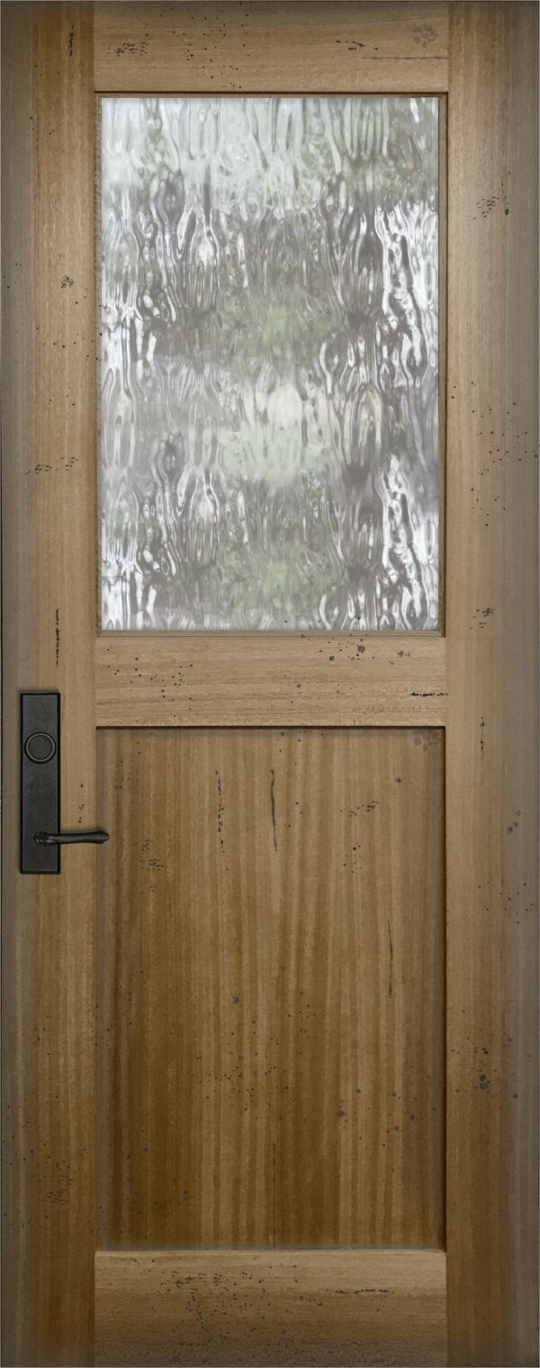 craftsman tall 1 lite   80 wood door 6