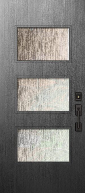 Santa Monica Mahogany - 6'8” Fiberglass Door