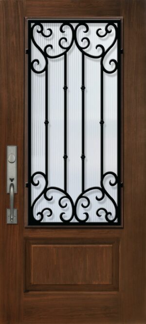 3/4 Lite Valencia - 6'8” Fiberglass Door