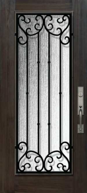 Full Lite Valencia - 6'8” Fiberglass Door