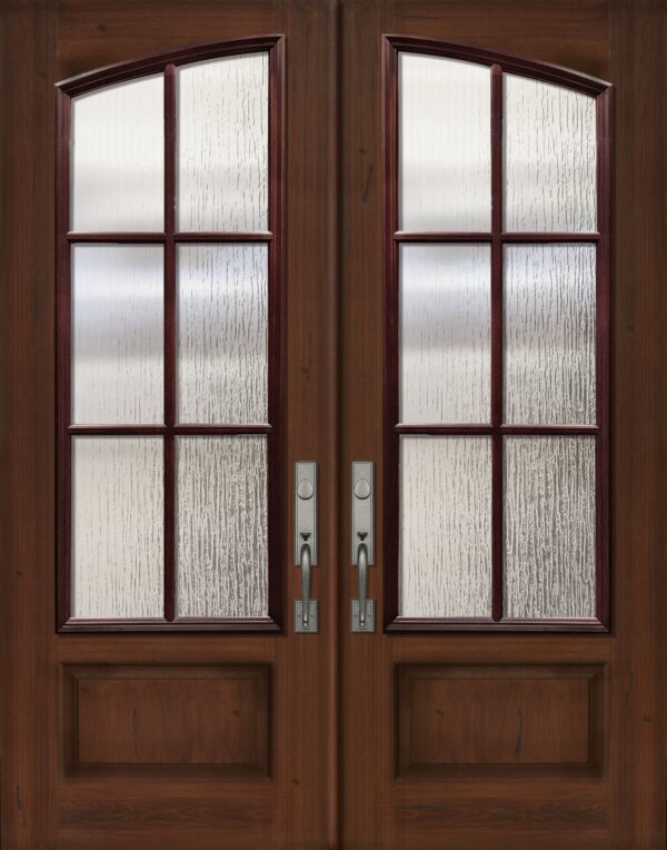 square top arch double 6 lite sdl   80 fiberglass door min