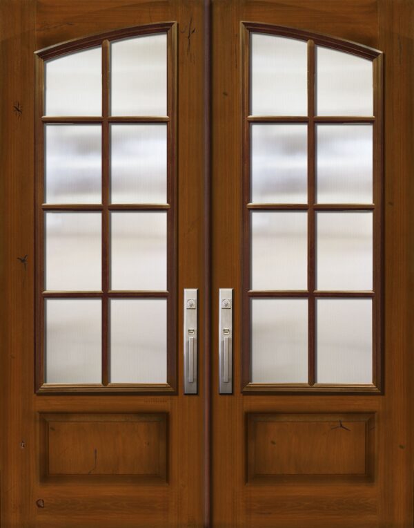 square top arch double 8 lite sdl   80 fiberglass door min