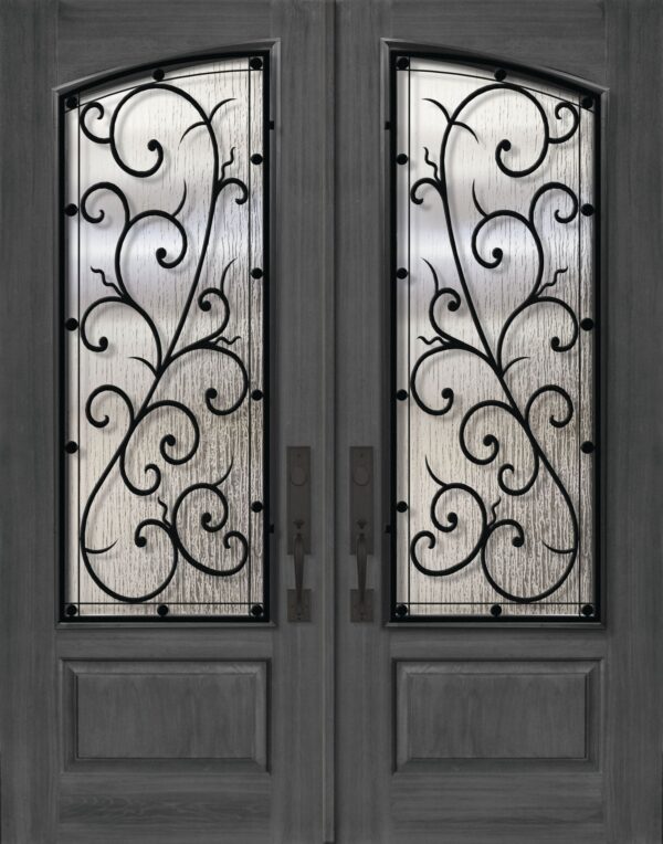 square top arch double bellagiotm   80 fiberglass door min