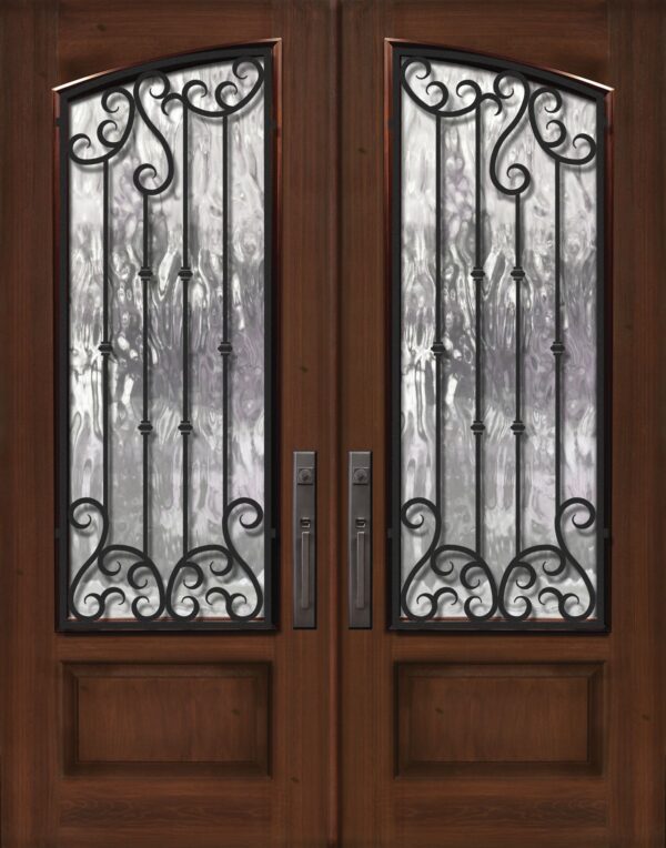 square top arch double valenciatm   80 fiberglass door min