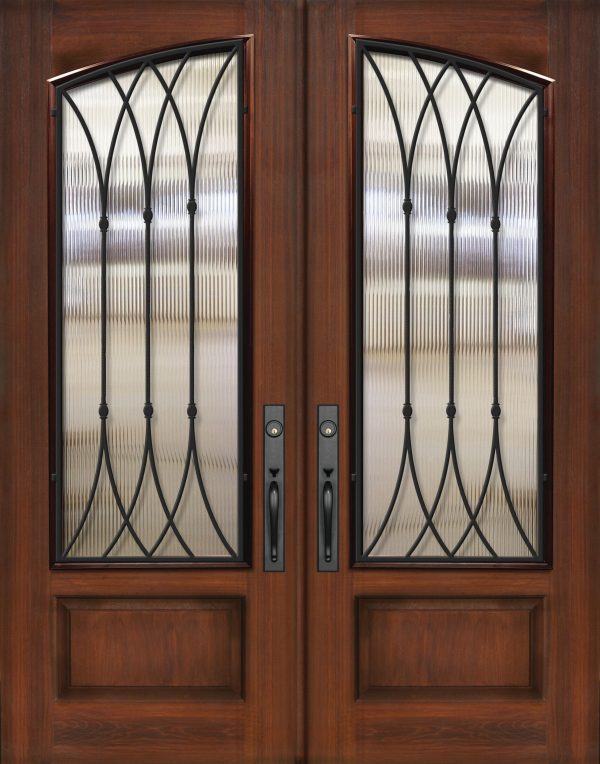 square top arch double warwick® 80 fiberglass door min