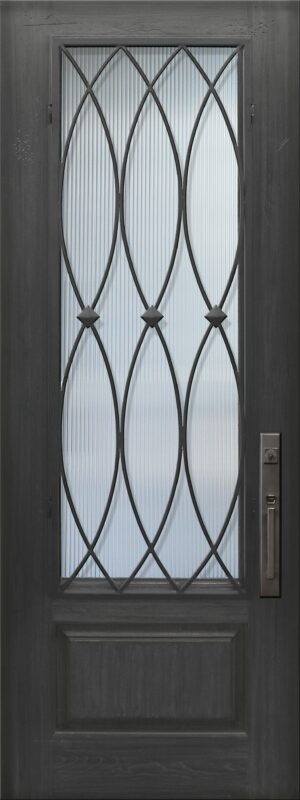 3/4 Lite La Salle - 8'0” Fiberglass Door