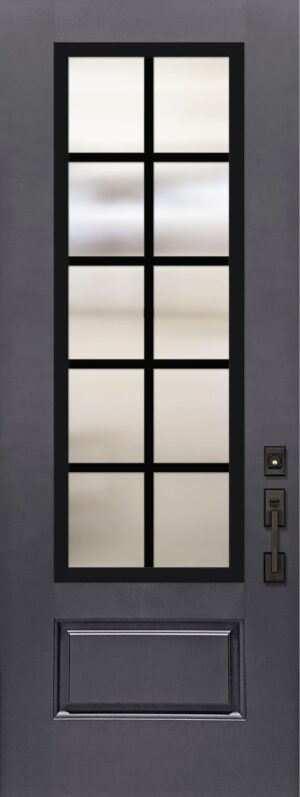 10 Lite Aluminum SDL - 8'0” Fiberglass Door