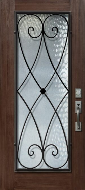 Full Lite Charleston - 6'8” Fiberglass Door