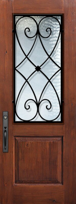 2/3 Lite Charleston - 8'0” Fiberglass Door