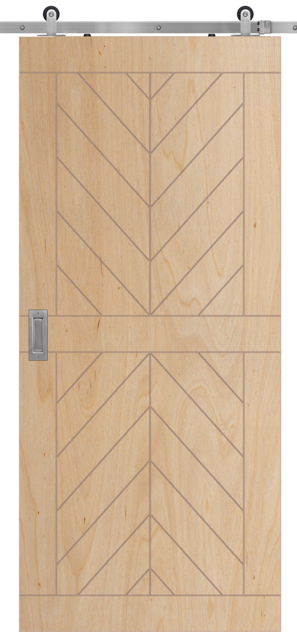2 panel chevron   68 80 barn door