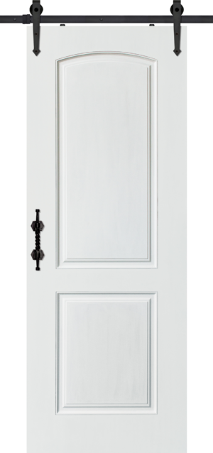 2 Panel (with or without V-grooves) - 6'8"-9'0" Barn Door