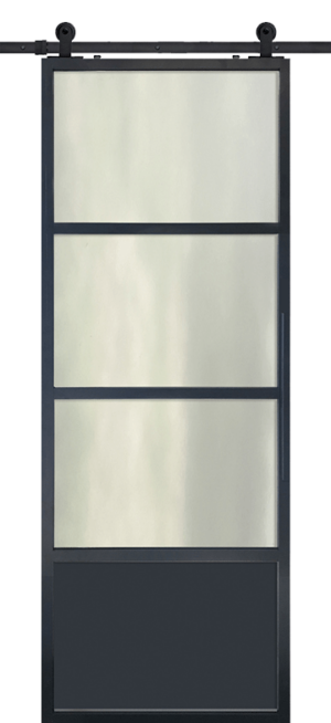 3 Lite/1 Panel - 7'0"-8'0" Barn Door