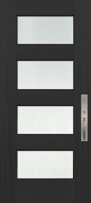 4 Lite TDL Continental - 6'8" Wood Door