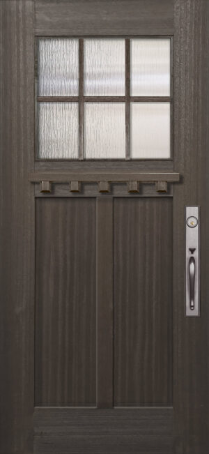 6 Lite SDL 2 Panel - 6'8" Wood Door