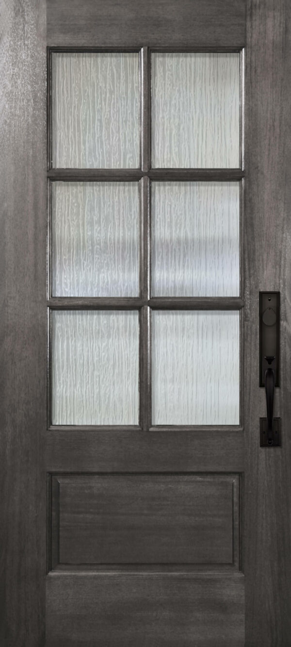 6 lite tdl mahogany   68 wood door