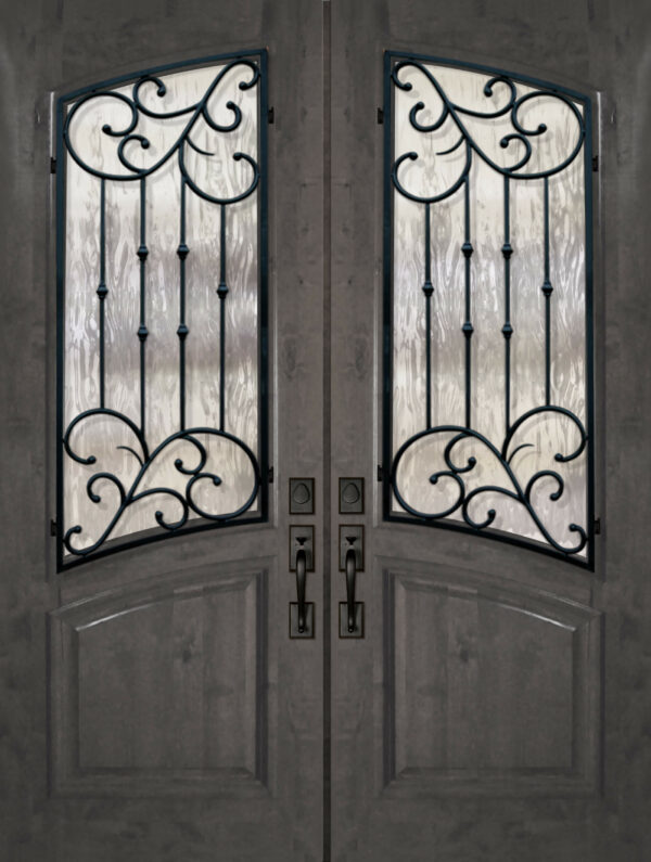 arch lite double catalina   80 wood door