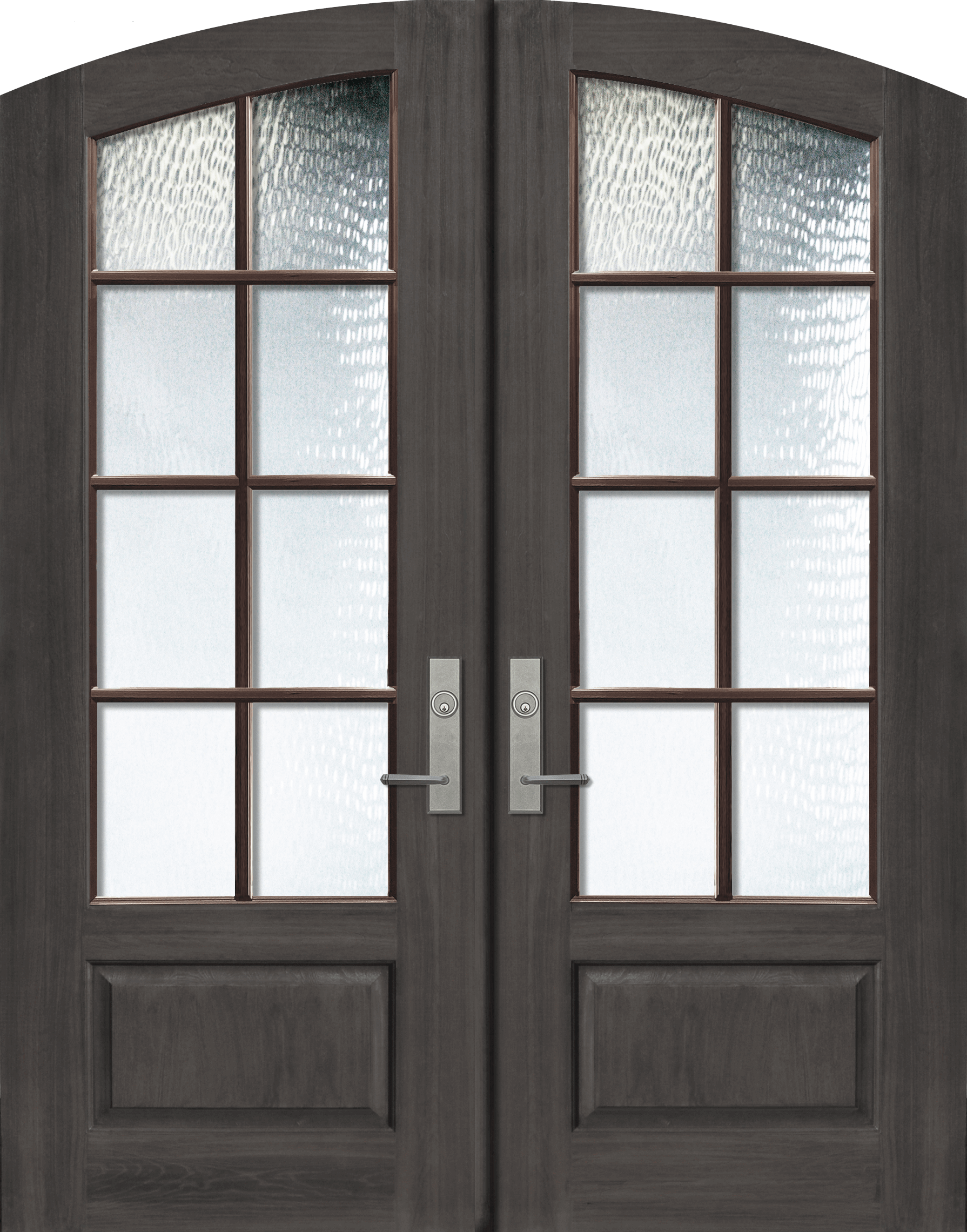 Arch Top Double 8 Lite SDL - 8'0" Wood Door