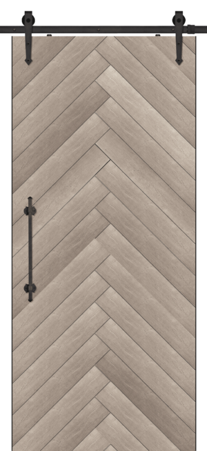 Chevron 4 Sandy Beach - 6'8"-8'0" Barn Door