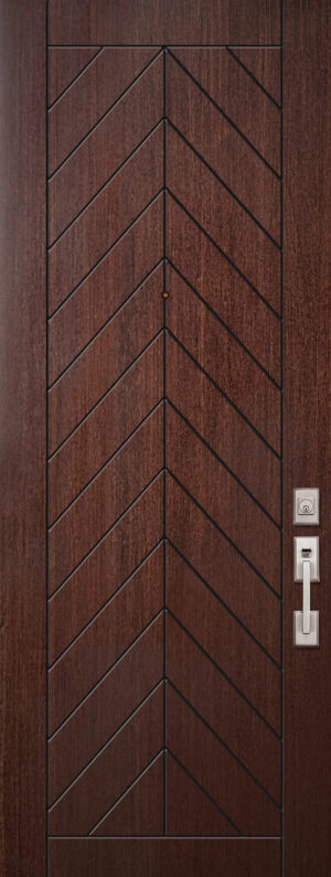 Chevron - 8'0" Wood Door