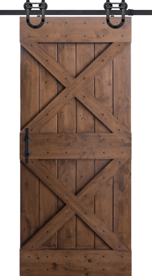 Double X - 6'8"-8'0" Barn Door