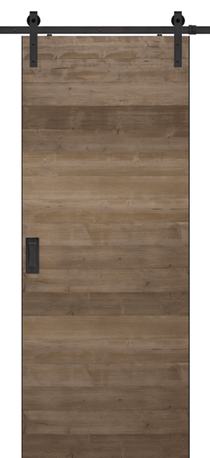 Horizontal 4: Barnwood - 6'8"-8'0" Barn Door