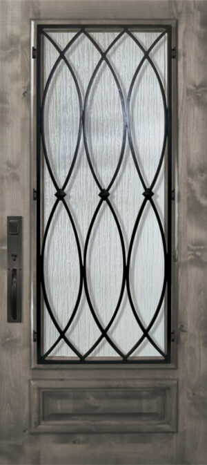 3/4 Lite La Salle - 6'8" Wood Door