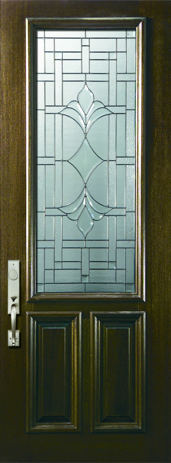 marsala 2 3 lite door 36in canyon brown traditional finish