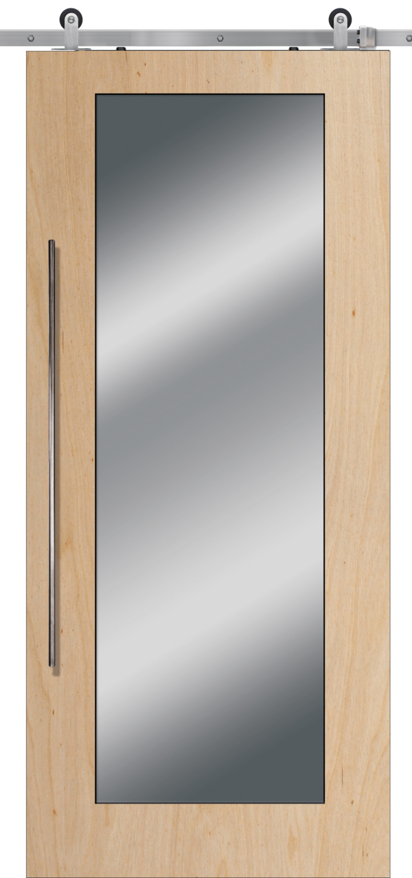 mirror full lite   70 barn door