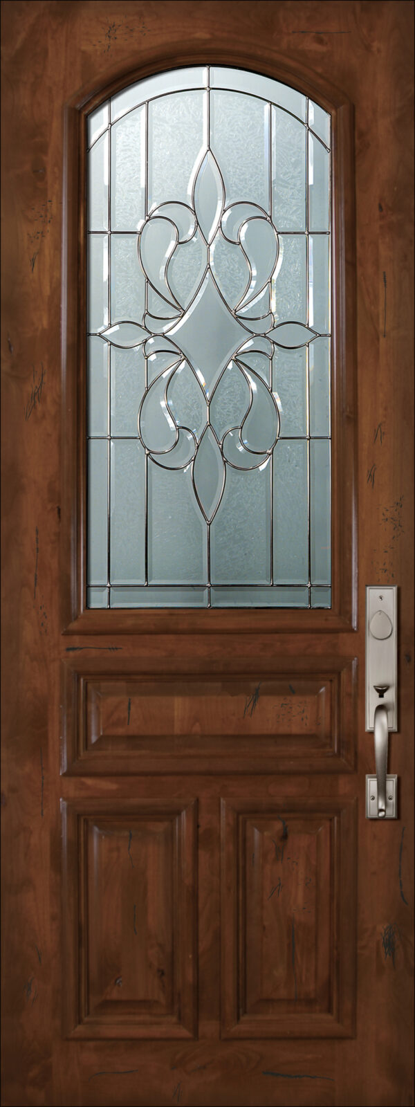 new orleans knotty alder arch lite 80
