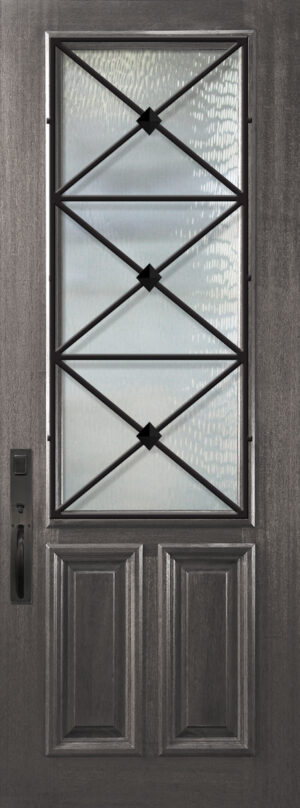 2/3 Lite Republic - 8'0" Wood Door