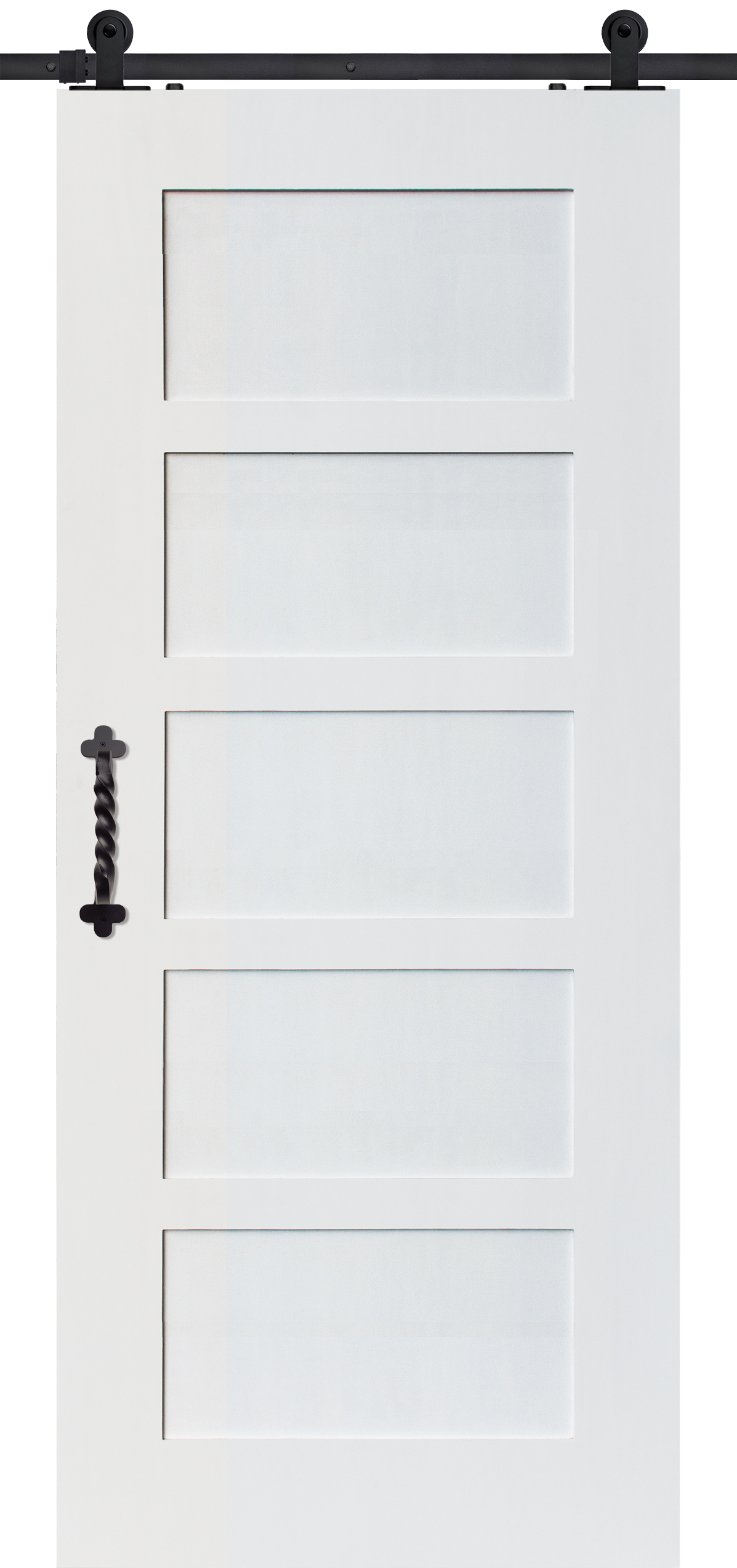 Shaker 5 Panel - 6'8"-9'0" Barn Door