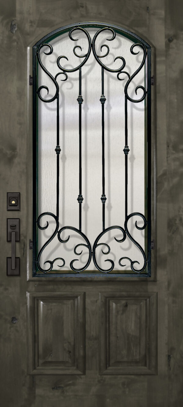 valencia knotty alder arch lite 68 forest